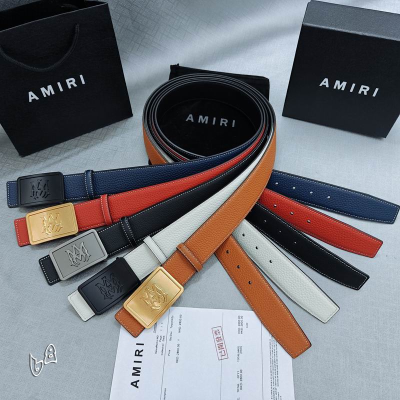 Amiri belt 38mmX90-125cm lb86